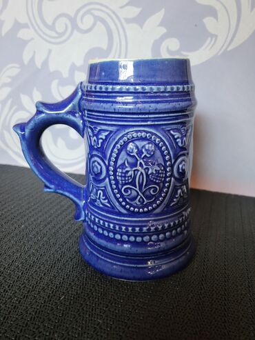 Čaše: Krigla nova rucni rad nemacka iz 70ih.god. Krigla rucni rad,rucno — 1