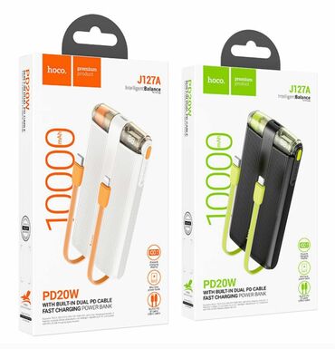 редми нот 8 128 гб: J127A Mecha, mobile power bank, 10000mAh, single Type-C port and