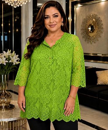 esprit baletanke: 08. Za punije dame
Čipkana bluza 🩵💜❤️
XL 2XL 3XL
Cena : 2.800 dinara H — 5