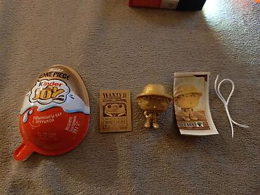vintir: Kinder Joy x One Piece tematik oyuncaq Məhsulun xüsusiyyətləri: - — 1
