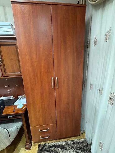 Шкафы: İki qapılı paltar şkafı(2 ededdir. 2-si birlikde 350 azn) - Material — 4