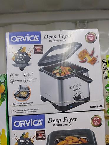 Фритюрница ORVICA ORM-8820 - Объем: 2.5 л (Large Capacity) -