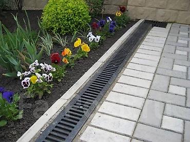 Водоотводные лотки: Водоотводный лоток, Тротуарный, Круглообразный, Новый — 7