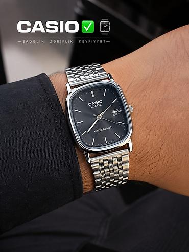Casio Quartz qol saatı zərif və klassik dizaynı ilə gündəlik və rəsmi