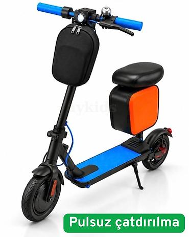 самокат баку: 🛴🔥 GÜCLÜ ELEKTRİK SAMOKAT – 30 KM/SAAT SÜRƏT! 🔥🛴 💙🖤 Mavi və qara rəng — 1