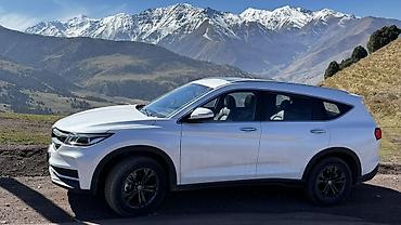 мухобойка gx: Кроссовер белого цвета Dongfeng IX7 -2022 года/ TURBO 4 WD - Кузов — 1
