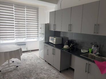 сдается 2 комнатная квартира в джале: 2 бөлмө, 58 кв. м, Элитка, 14 кабат, Евроремонт