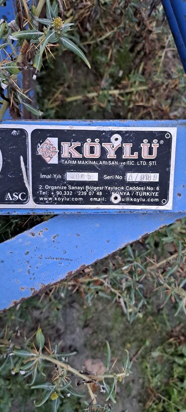 Kotanlar: KÖYLÜ markalı 3 korpuslu diskli kotan/plov - İstehsalçı: KÖYLÜ Tarım — 2