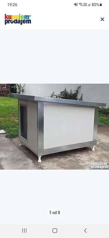 silikonske cipele za pse: Termoizolovane kućice za pse – aluminijumska konstrukcija - — 3