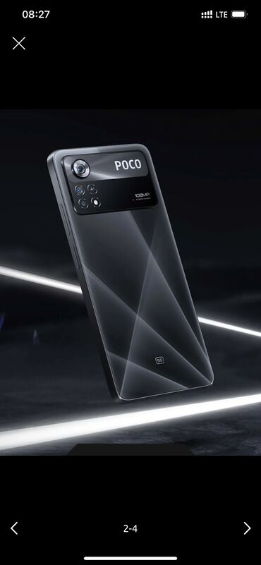 Poco: Poco X4 Pro 5G, Б/у, 256 ГБ, цвет - Черный, 2 SIM, 1 SIM