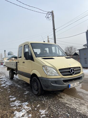 спринтер низкий: Легкий грузовик, Mercedes-Benz, Дубль, 3 т, Б/у