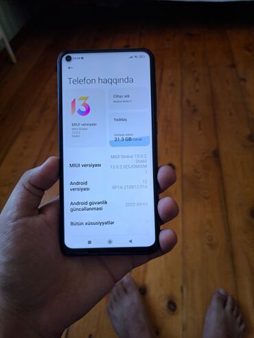 redmi not 11 kabro: Redmi Note 9, 128 GB, rəng - Qara, Barmaq izi