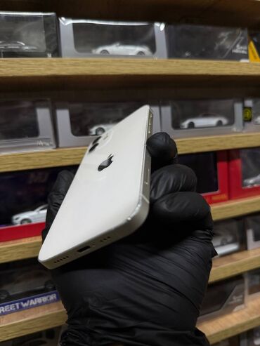 Apple iPhone: IPhone 12, Б/у, 64 ГБ, Белый, Защитное стекло, Чехол, 75 % — 2