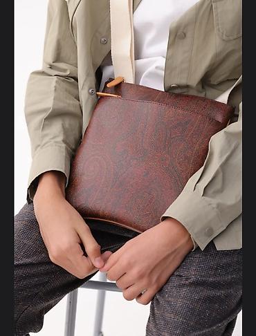 Барсетки: Барсетка ETRO 25×27 см - Компактная и вместительная сумка из — 6