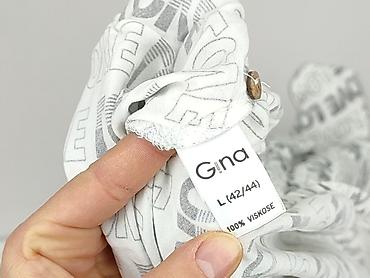 bluzki basic białe: Gina, Bluzka damska, rozmiar L — 5