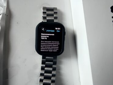 кир машина сатылат: Apple Watch (серия и размер корпуса не указаны на фото) Комплектация