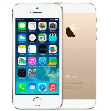 Apple iPhone: IPhone 5s, Б/у, Белый, 80 %