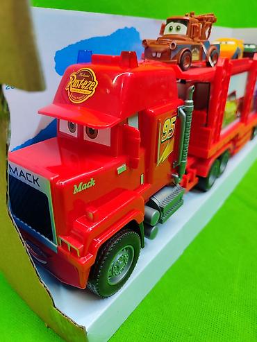 автовоз игрушка: Трек мак машина игрушка детская🚛 Комплектация товара: автовоз Мак, 3 — 7