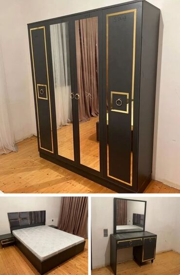 Yataq otağı dəstləri: 2 təknəfərlik çarpayı, Dolab, Tumba, 2 tumba, Azərbaycan, Yeni -da lalafo.az — 18 Yataq otağı dəstləri: 2 təknəfərlik çarpayı, Dolab, Tumba, 2 tumba, Azərbaycan, Yeni — 18