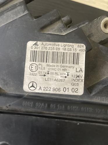 Ehtiyat hissələri: Komplekt, Yaxın və uzaq vuran işıqlar Mercedes-Benz, Orijinal, Almaniya, Yeni — 2