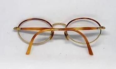 Naočare: Vintage dioptrijski ram OVAL u boji ćilibara. Vintage dioptrijski ram — 13