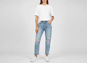dżinsy z łańcuchem: H&M, Jeans for women, size S