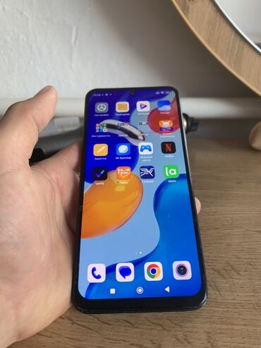 режим нот 11 s: Redmi, Redmi Note 11S, Колдонулган, 128 ГБ, түсү - Кара, 2 SIM
