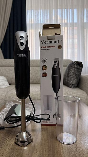 malax meyve: Vermont əl blenderi təqdim olunur. Model: VT-H85801CSB. Əsas — 1