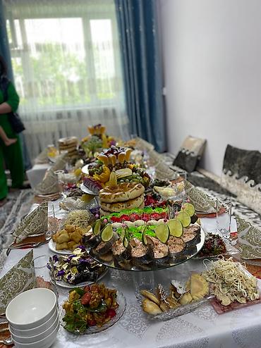 Выездные банкеты: Выездные банкеты | Посудомойки, Повара | Фуршетный стол — 9