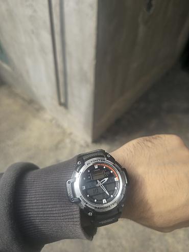 idman sort: İşlənmiş, Qol saatı, Casio, rəng - Qara — 2