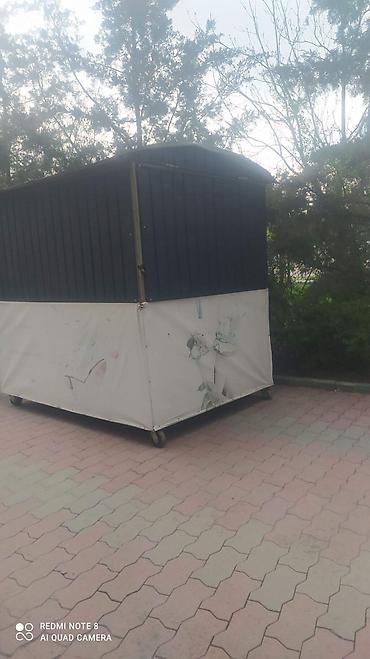Киоск на колесах для сезонной и выездной торговли - Габариты: длина 2 at lalafo.kg Киоск на колесах для сезонной и выездной торговли - Габариты: длина 2