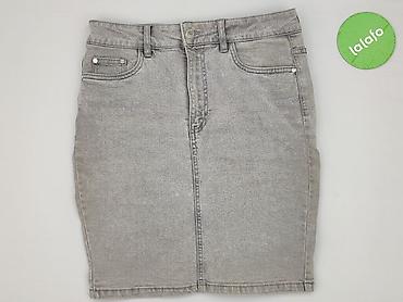 szara spódnice dżinsowe: Denim, Spódnica damska, rozmiar M — 2