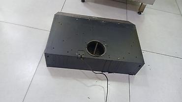 Кухонные вытяжки: Mətbəx üçün divara quraşdırılan aspirator (tüstü çəkən) - Rəng: qara — 3