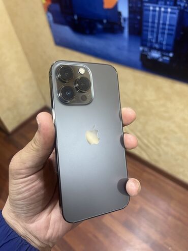 тилифони: IPhone 13 Pro, Колдонулган, 256 ГБ, Графит, 77 %