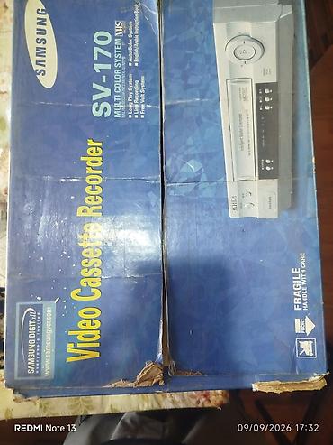 Другие ТВ и видео товары: Samsung SV-170 Video Kasseta Yazan (VHS) Xüsusiyyətlər: - Multi Color — 2