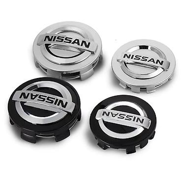 moze razmena: Cepovi za aluminijumske felne Nissan 54mm. Komplet sadrzi 4 komada — 1