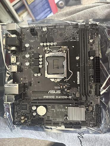 plata processor: ASUS PRIME H410M-R anakarti - Çipset: Intel H410 - Prosessor soketi — 1