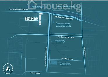 Продажа квартир: 1 комната, 51 м², Аламедин-1 мкр Элитка, 4 этаж, Требуется ремонт — 4