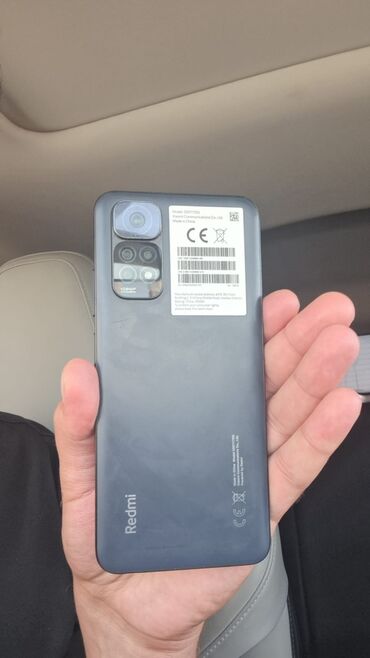 Xiaomi: Xiaomi Redmi Note 11S, 128 GB, rəng - Qara, 
 Barmaq izi