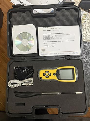 digər alətlər: Trotec TA300 anemometr/prob komplekti Məhsul: Trotec TA300 portativ — 3
