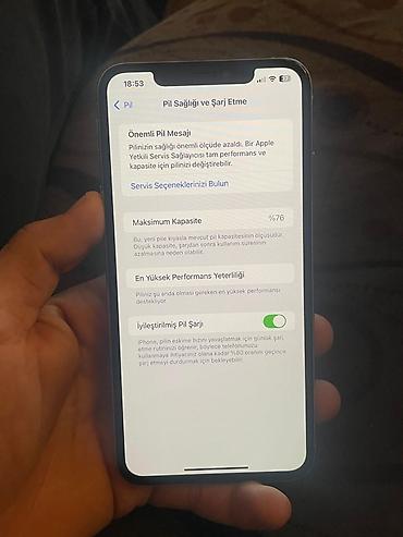 iphone x almaq: IPhone Xs Max, 64 GB, Gümüşü — 9