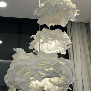 лампы уличные: Скандинавская современная креативная люстра в виде пышного цветка или