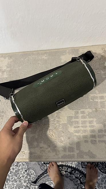 Портативная Bluetooth-колонка hoco. - Форм-фактор: цилиндрическая, с at lalafo.kg Портативная Bluetooth-колонка hoco. - Форм-фактор: цилиндрическая, с