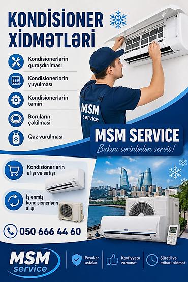 elektrik teleb olunur: Kondisaner iwleri.split,kanal tipli,wkaf tipli,kaset tipli.temiri qaz — 1