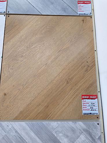 istilik: Parket lövhə – təbii ağac naxışlı - Material: laminat parket - — 1