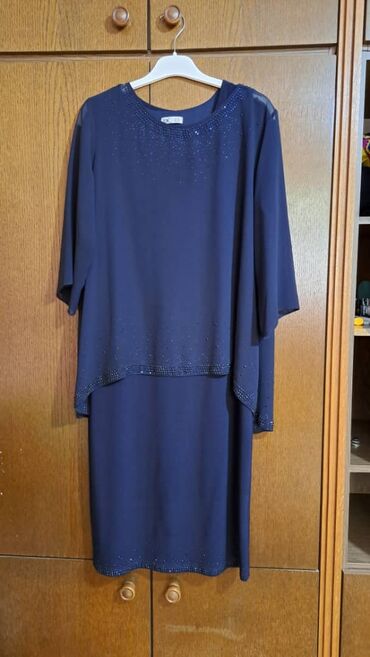 Юбки: Юбка, Модель юбки: Прямая, Миди, Трикотаж, Высокая талия — 10