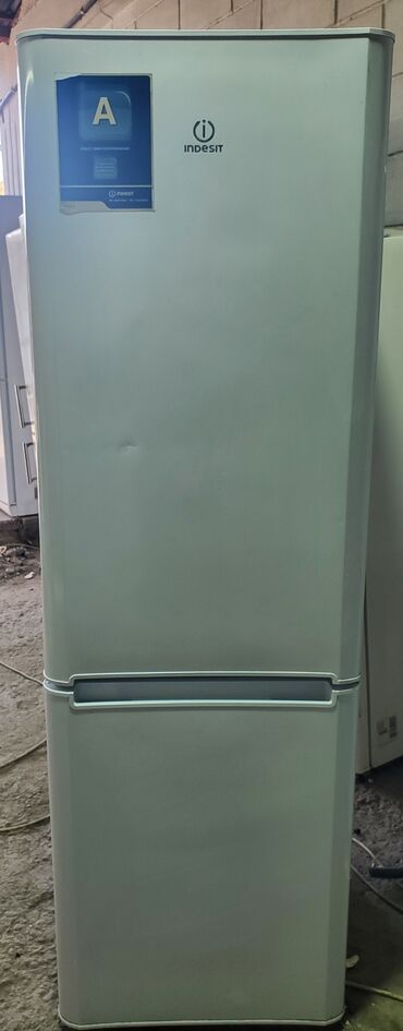 мфу 3 в 1: Муздаткыч Indesit, Колдонулган, Эки камералуу, De frost (тамчы), 65 * 185 * 50