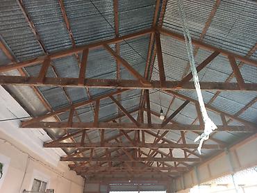 həyət gulu: Metaldan dekorativ səlim dam örtüyü və karniz komplekti - Material — 5