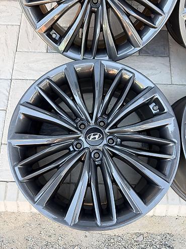 диски аполлоны: Литые Диски R 19 Hyundai, Комплект, отверстий - 5, Б/у — 4