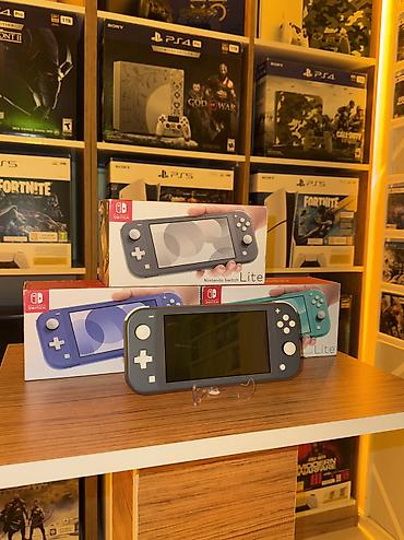 Nintendo Switch Lite 128GB Blue Yüngül, rahat və hər yerə rahatlıqla